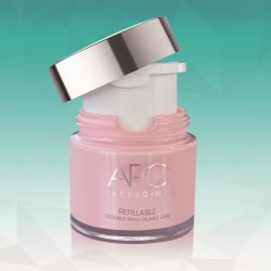 APC Packaging Increases Sustainable Offering  with Glass Refillable Jar (JRGP)